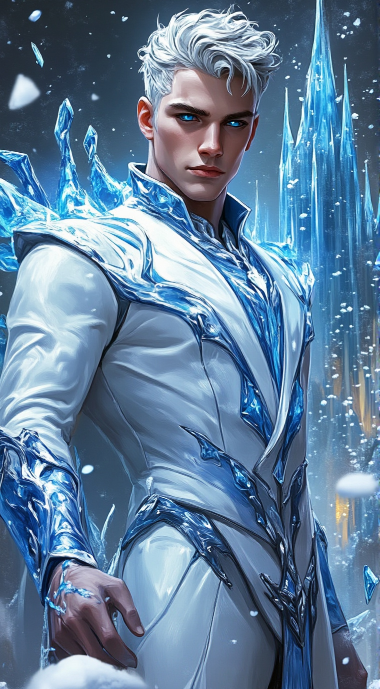 ai character: Frost background