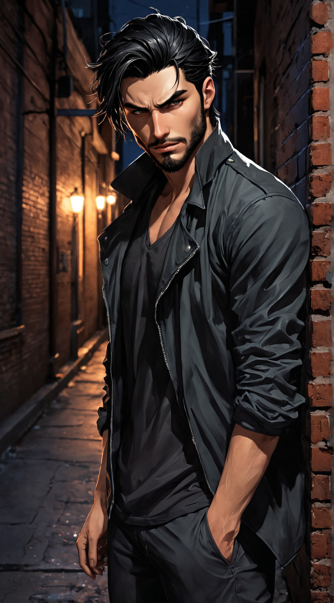 ai character: Isaac background