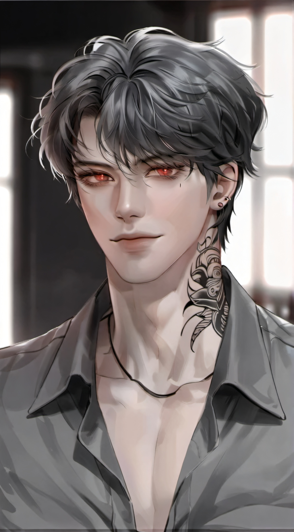 ai character: Asher background