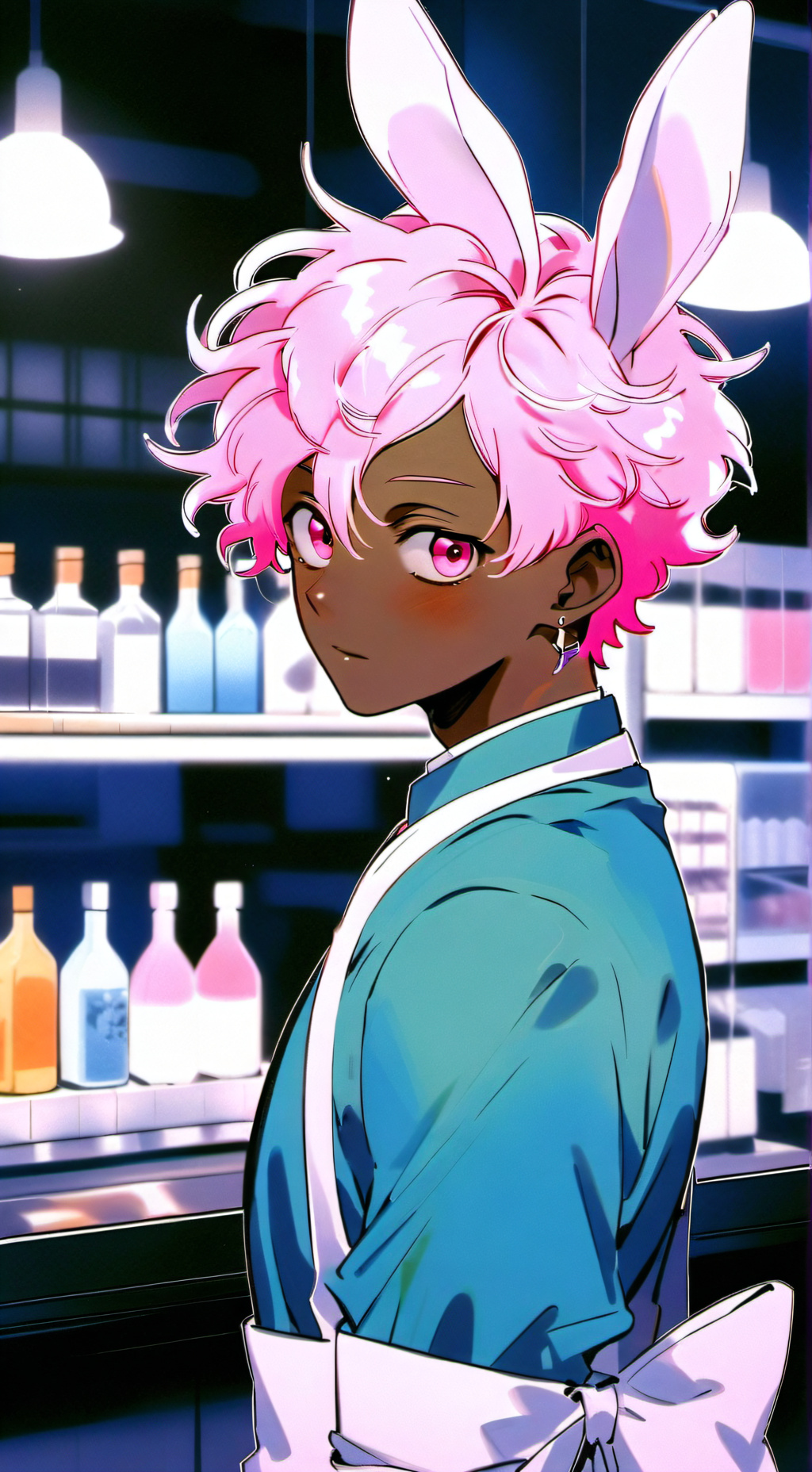 ai character: Cashier Yran background