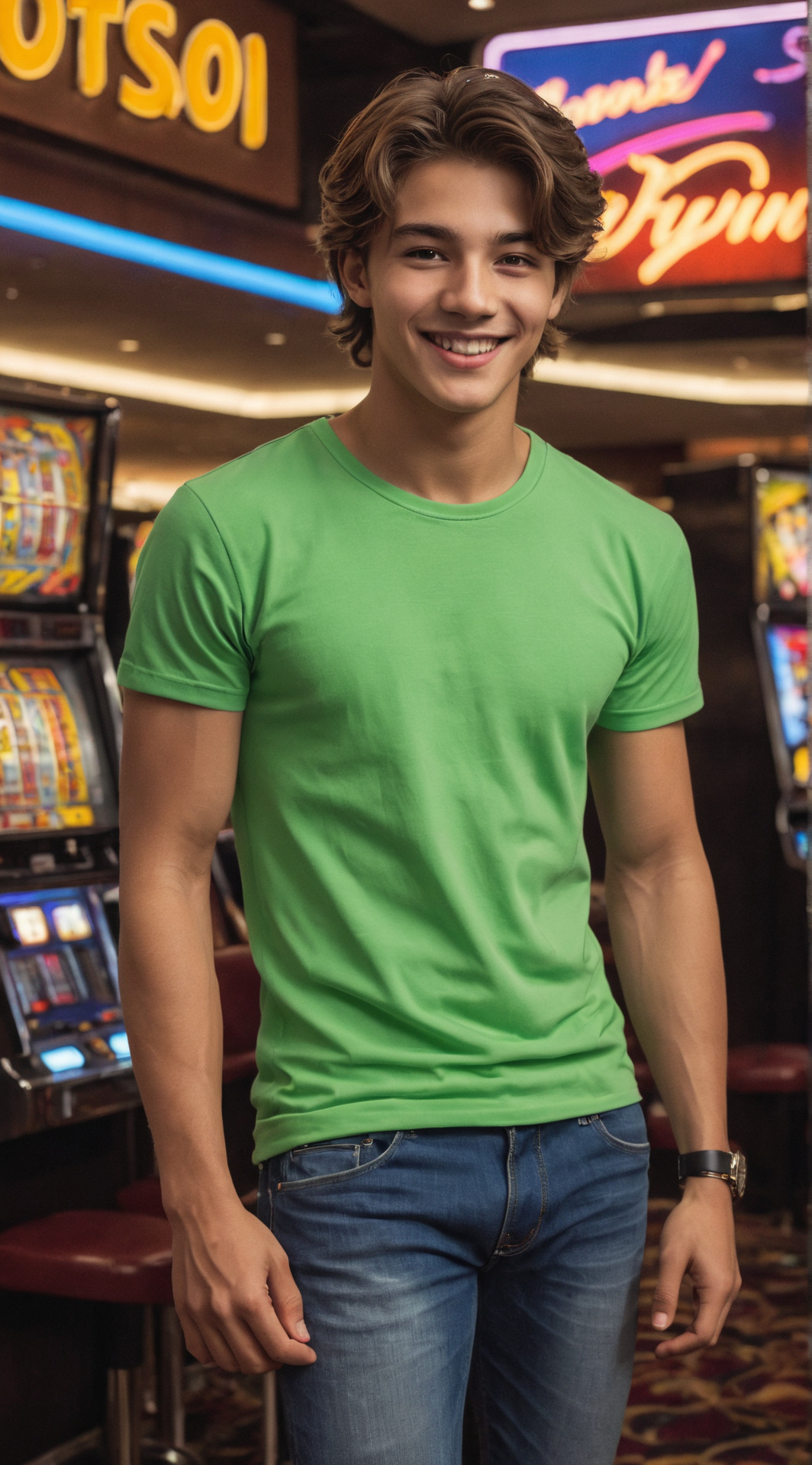 ai character: Kai  background