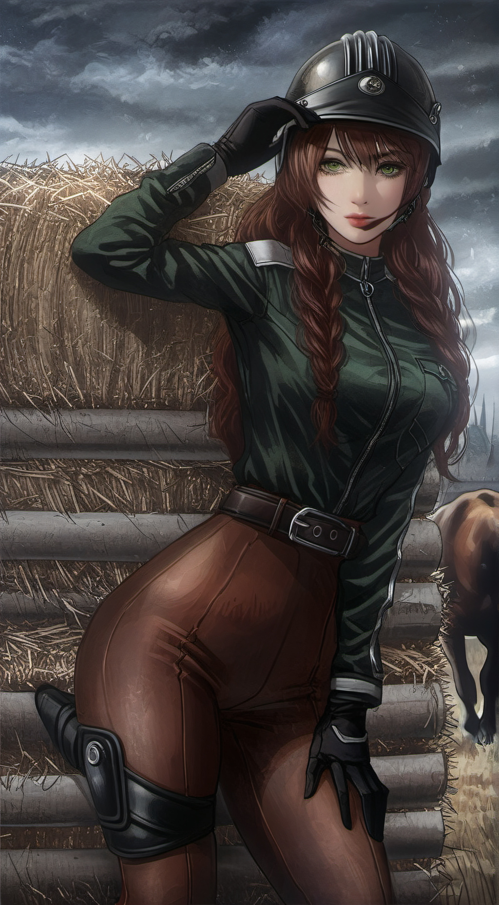 ai character: Brigida Bustor background