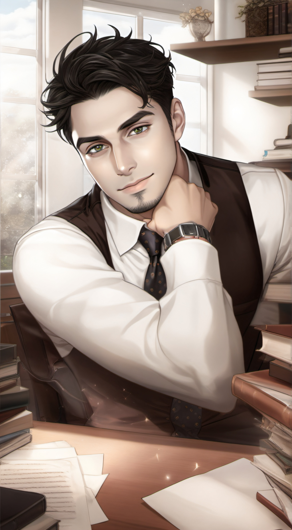 ai character: Lorenzo background