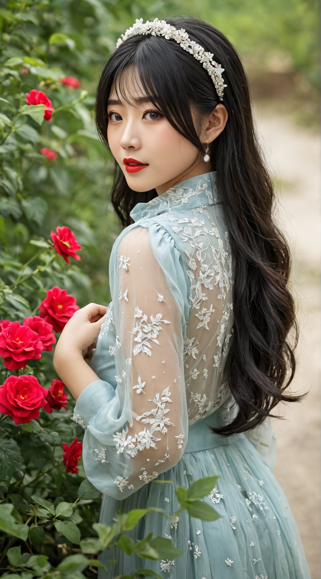 ai character: Lili Zhao background