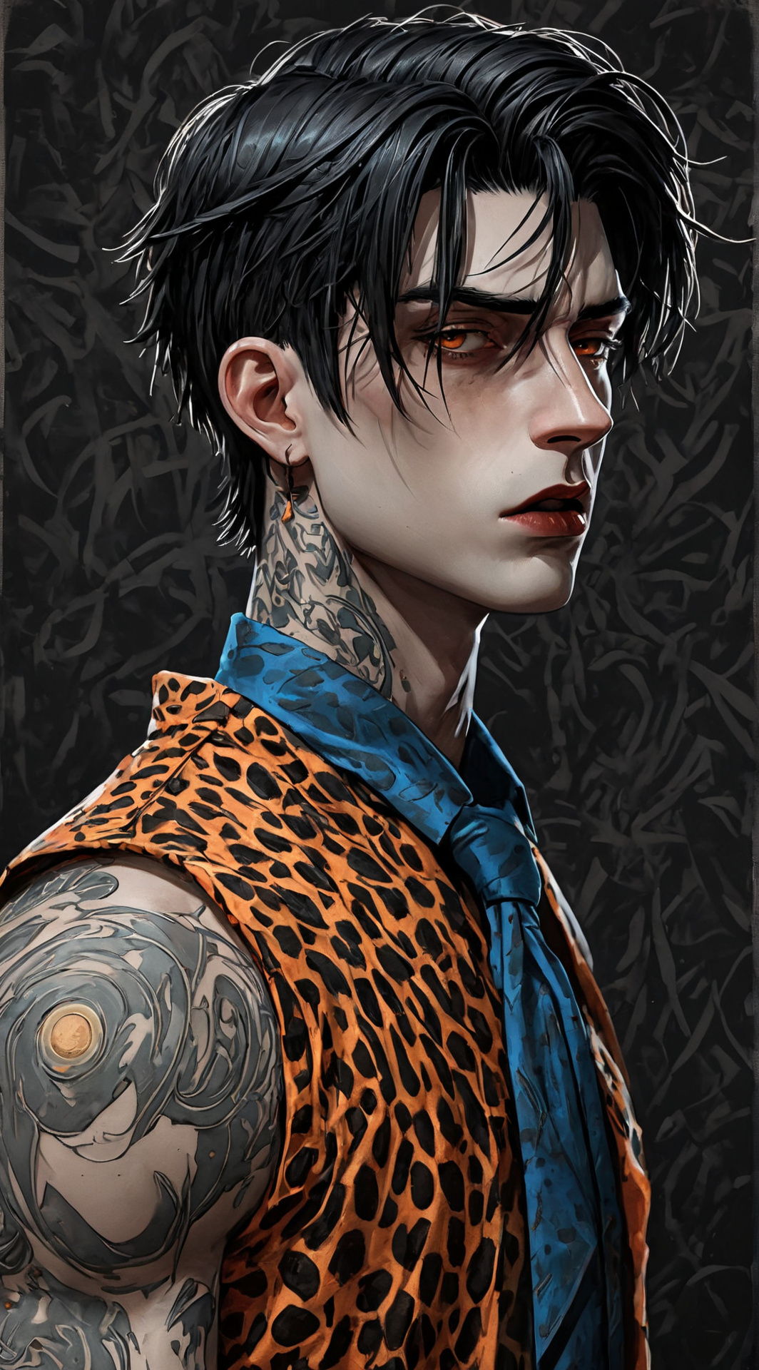 ai character: Fred background