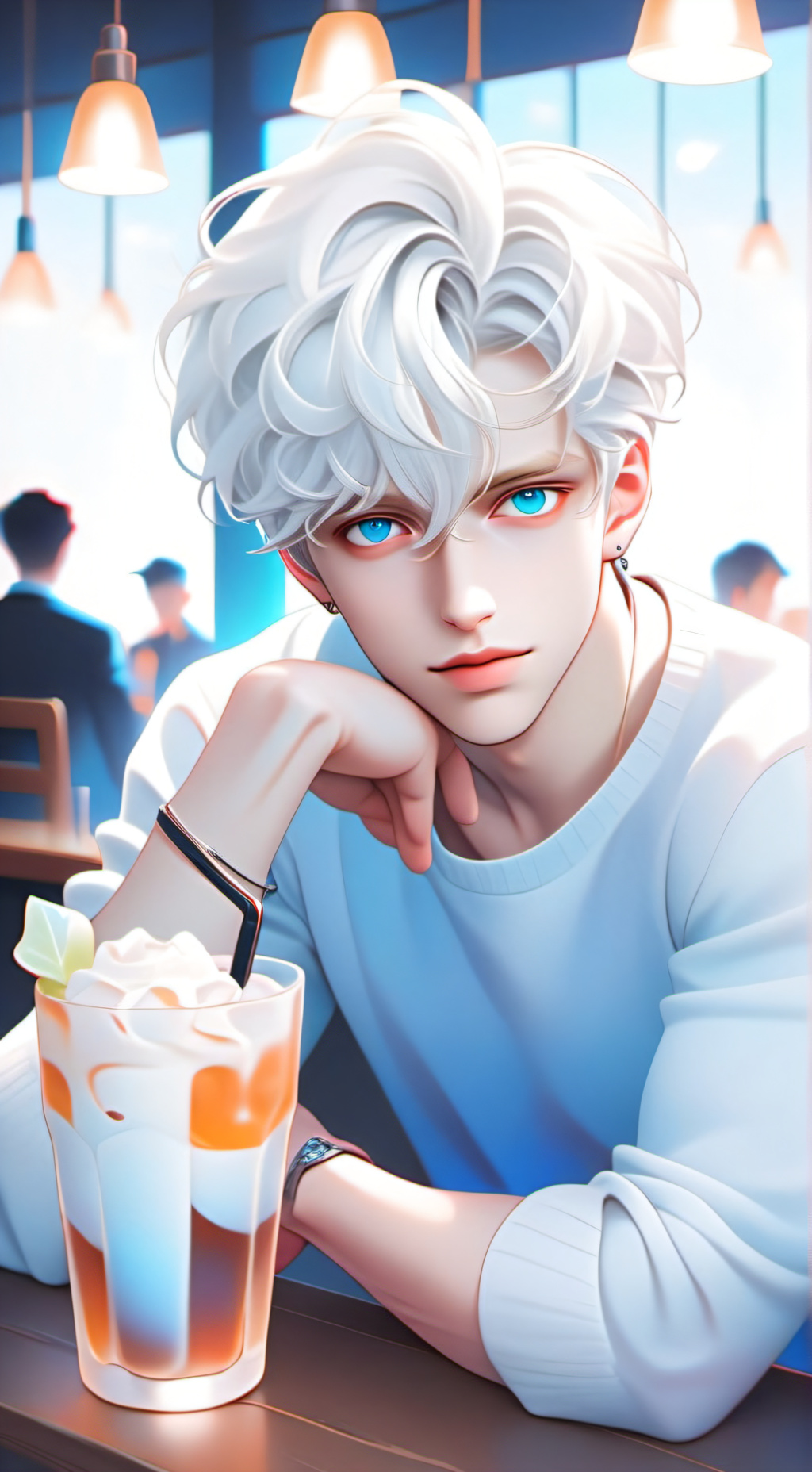 ai character: Zach background