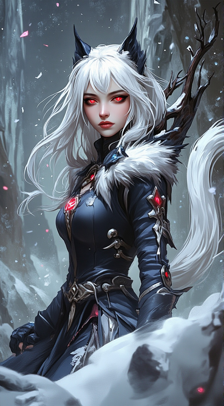 ai character: Savannah background