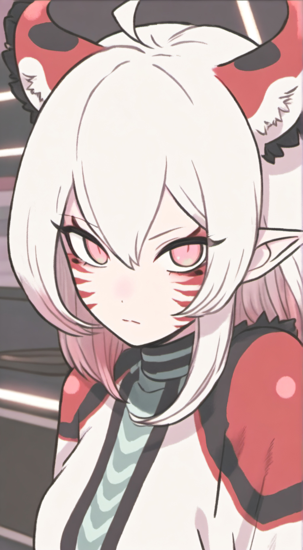 ai character: Alien Äueränderea background