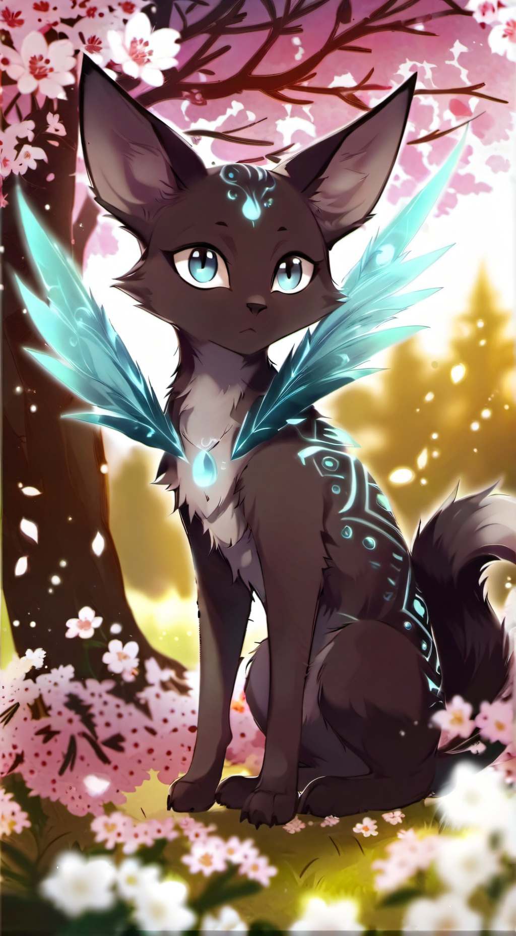 ai character: Космач background