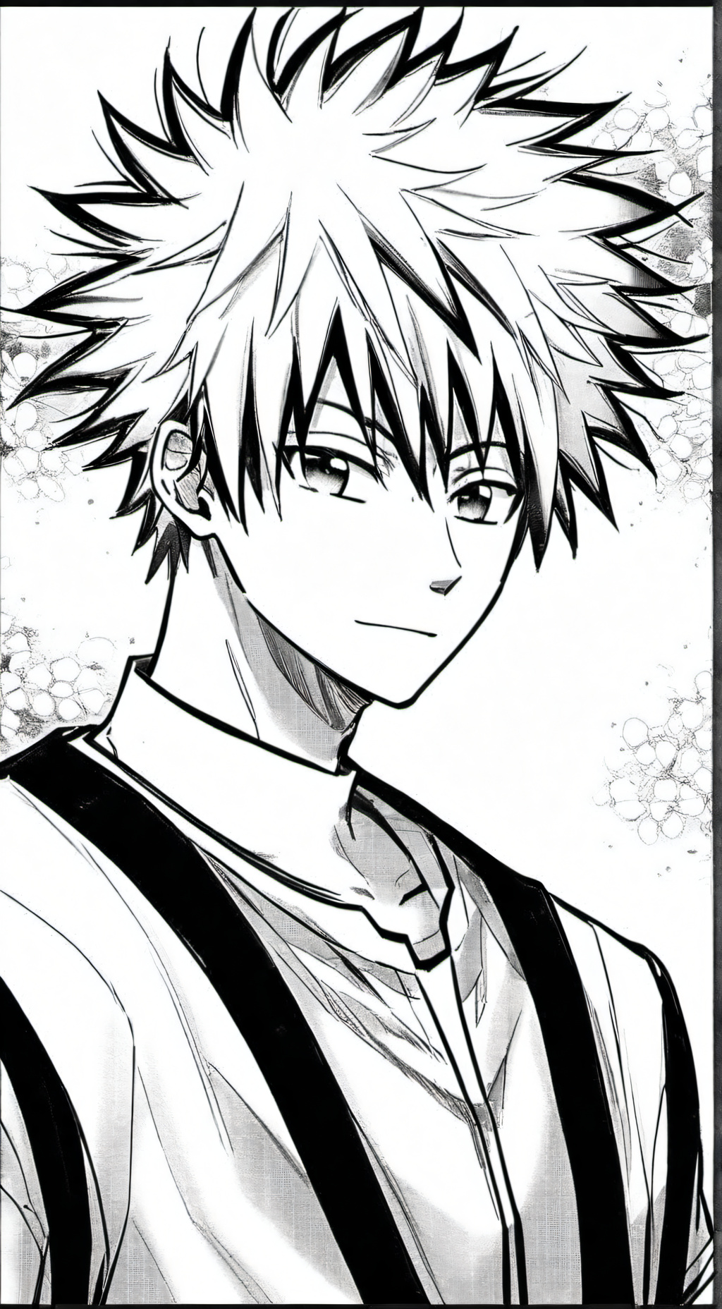 ai character: bakugo sanvalentin background