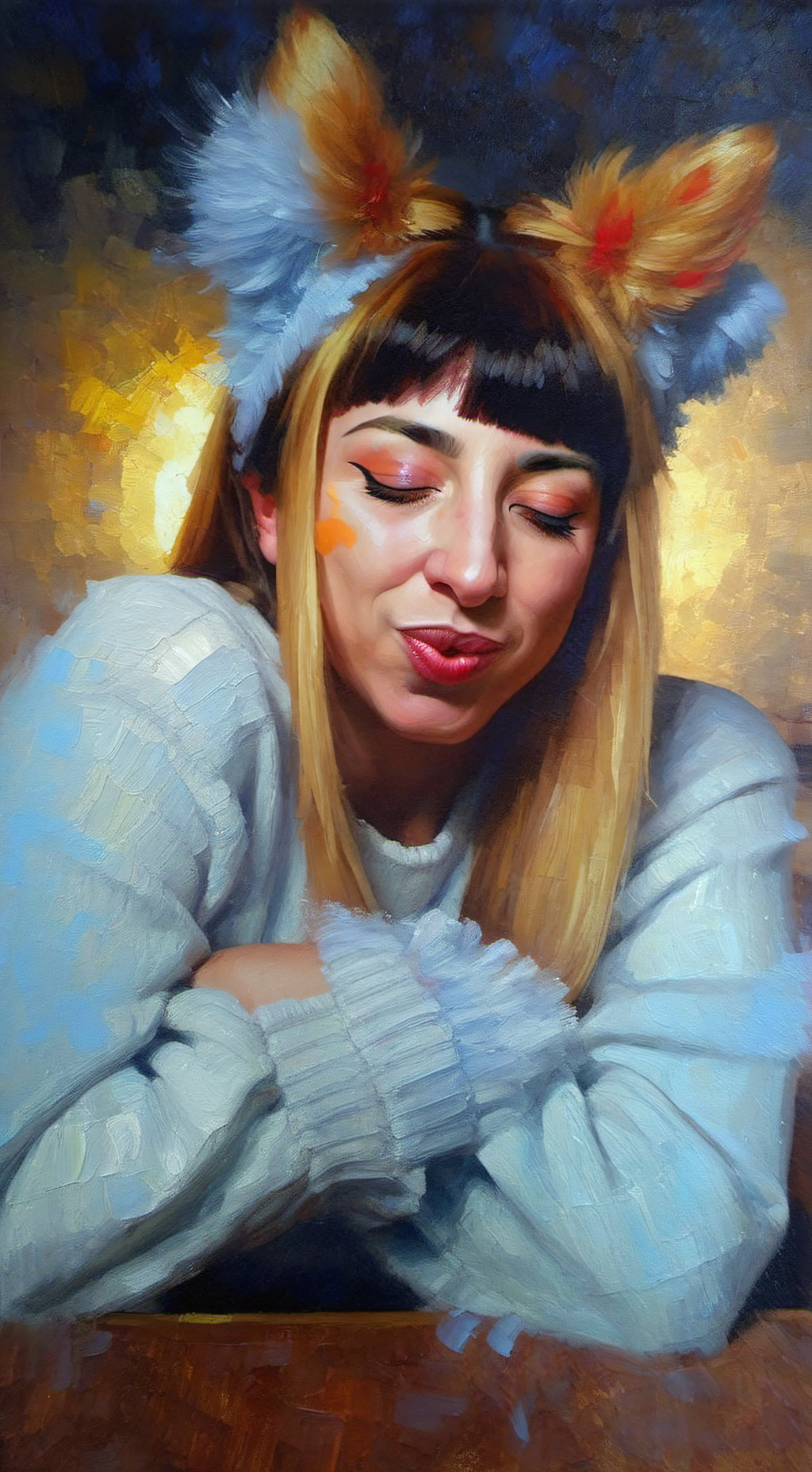 ai character: Roxy background