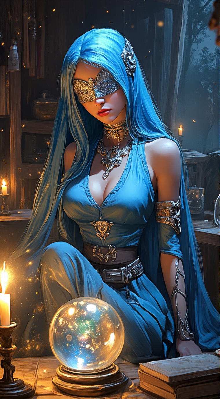 ai character: Madam Fortune background