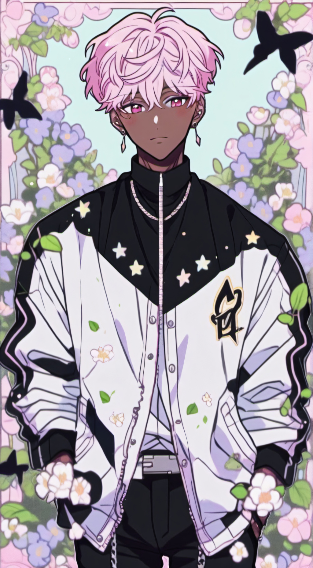 ai character: Dragonfly background