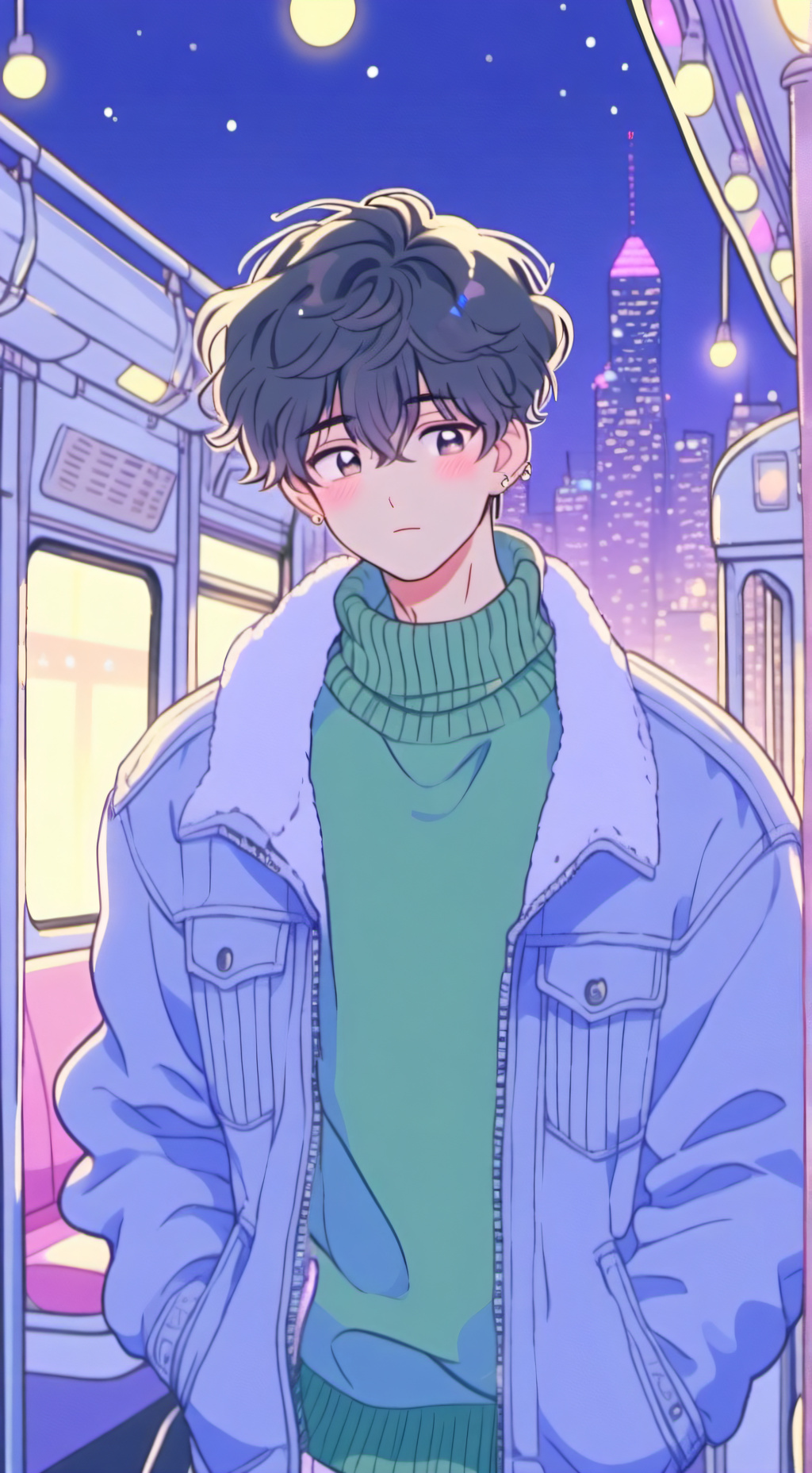 ai character: Yukio Matshushita background