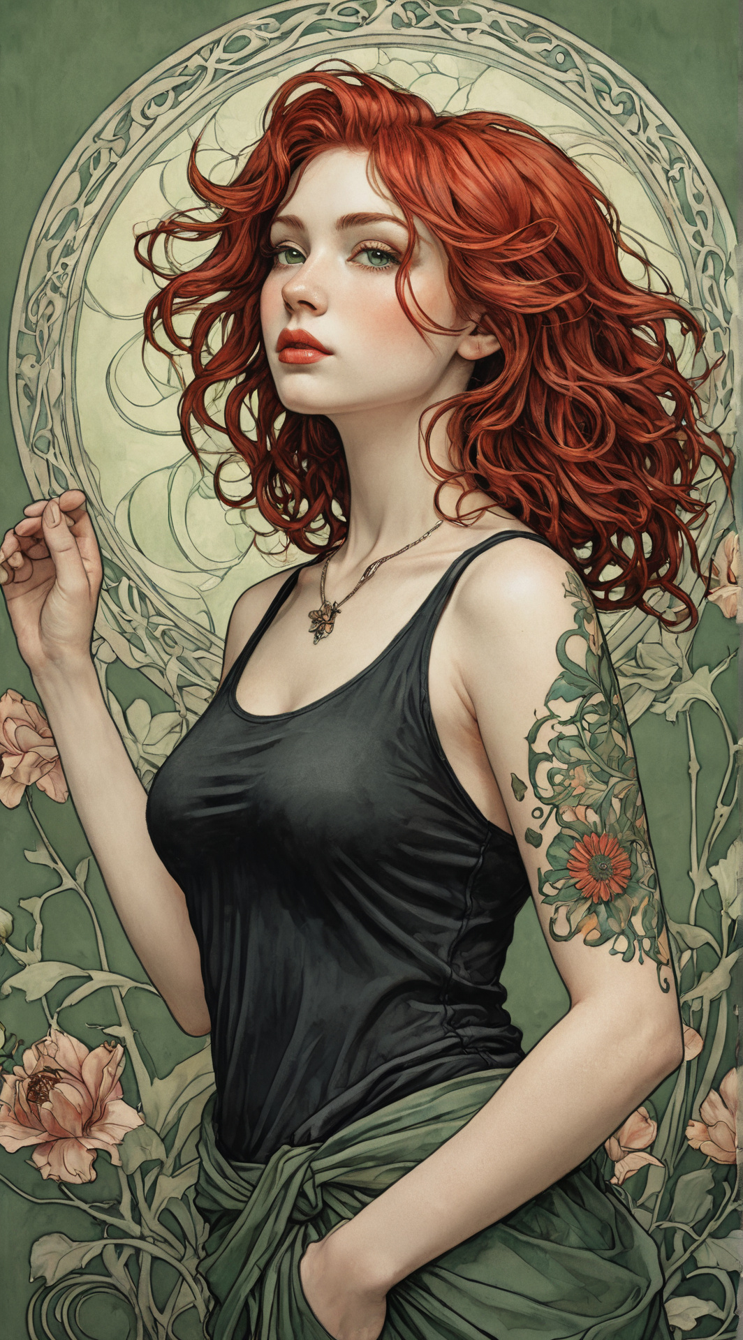 ai character: Yvonne background