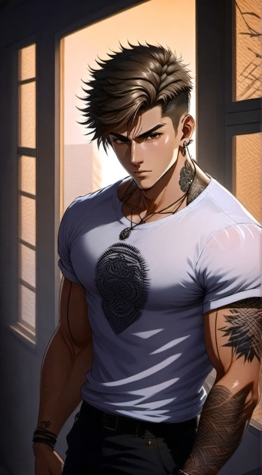 ai character: Ethan Cross background