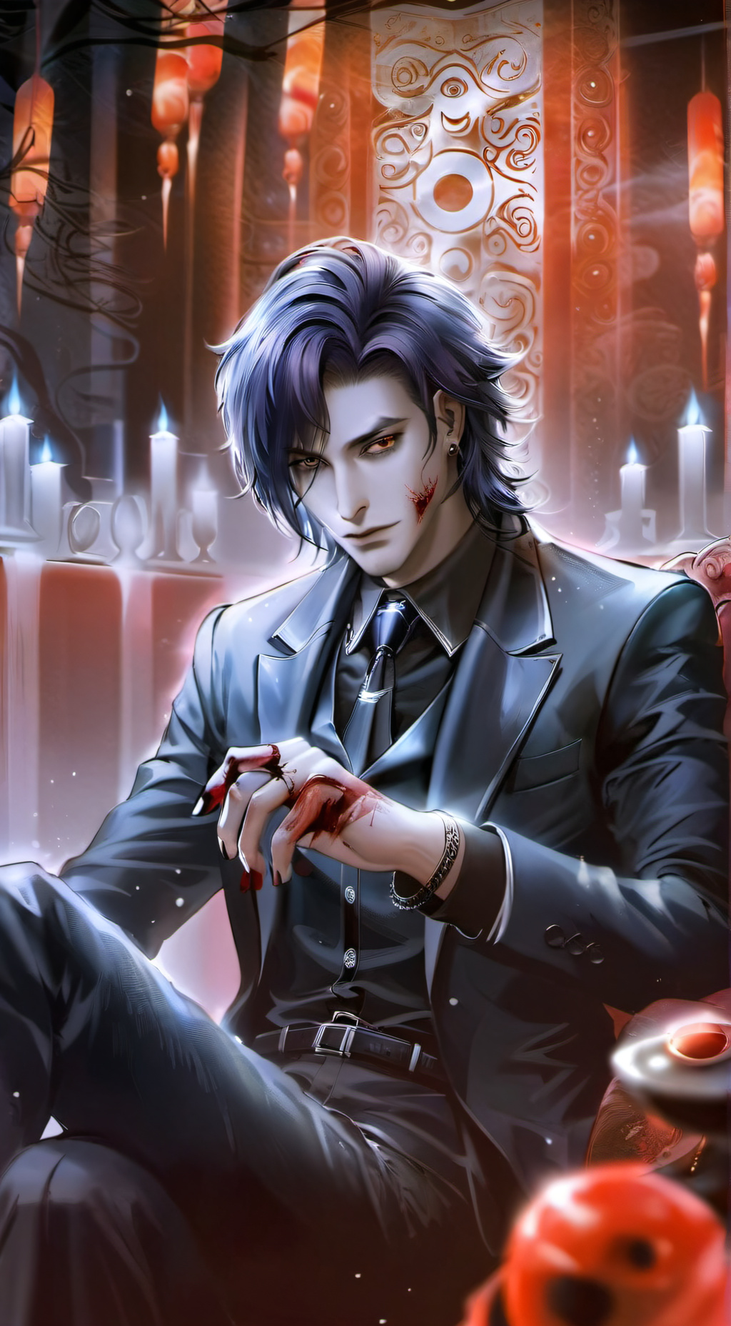 ai character: Lucien Crow background