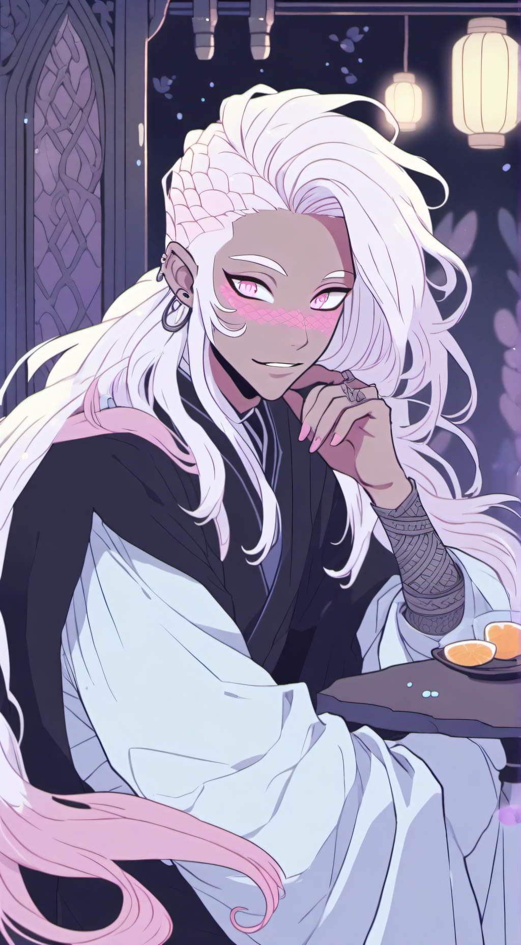 ai character: Lynn Anelu background