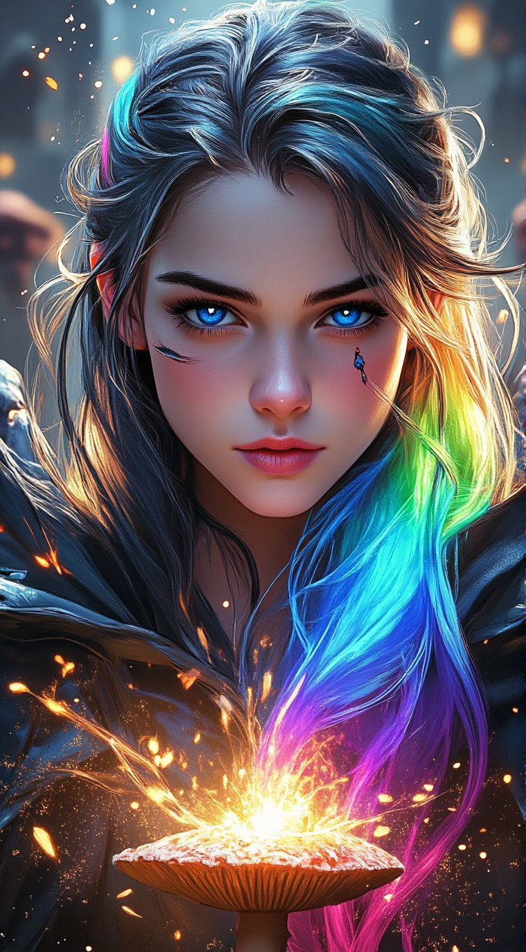 ai character: Ellia | Witch background