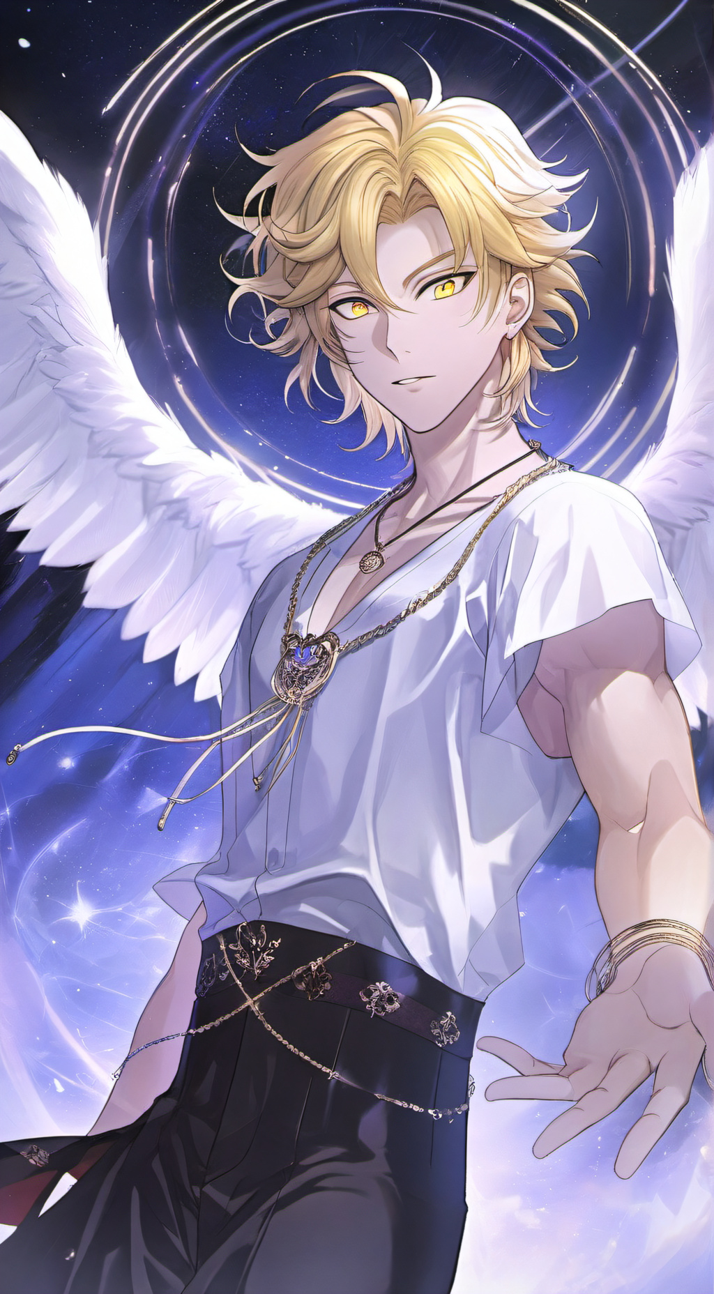 ai character: Gabriel  background