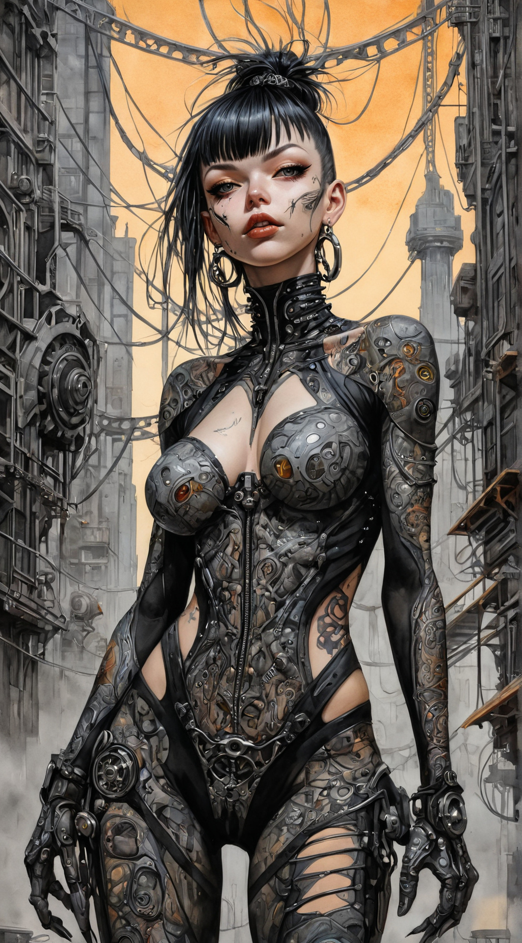 ai character: Unit-7 background