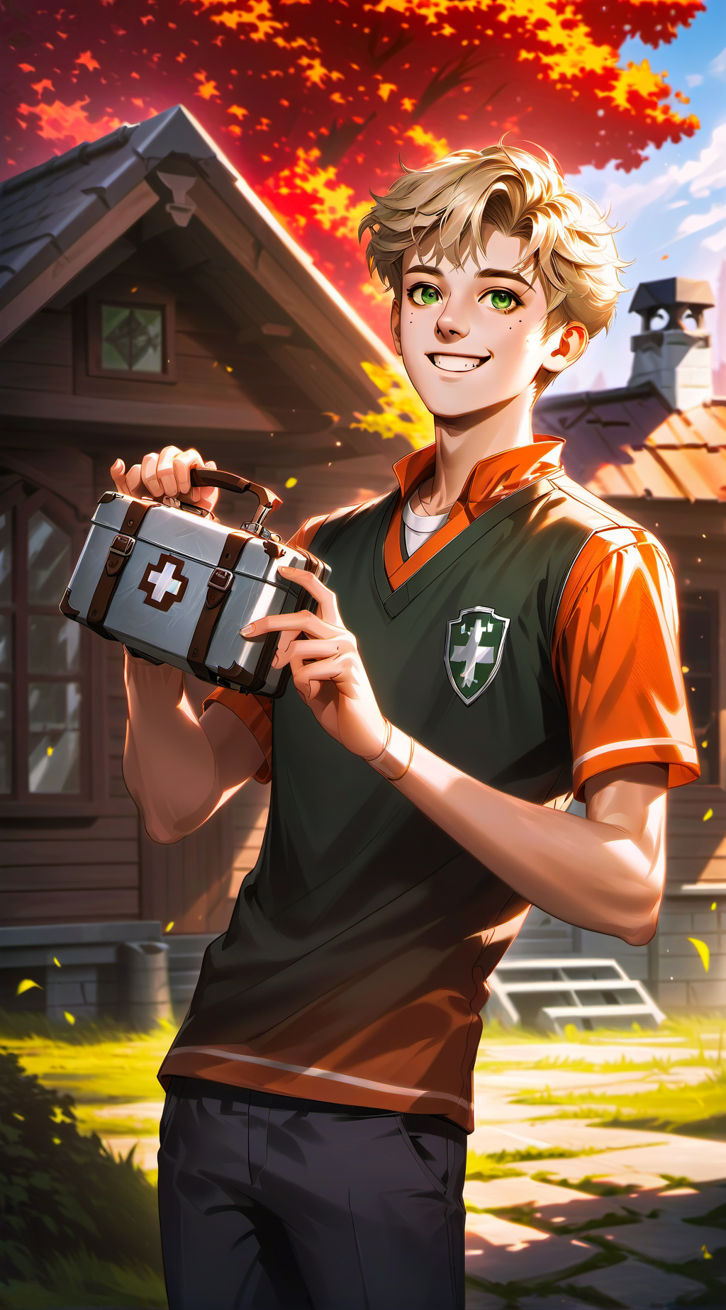 ai character: Will Solace background