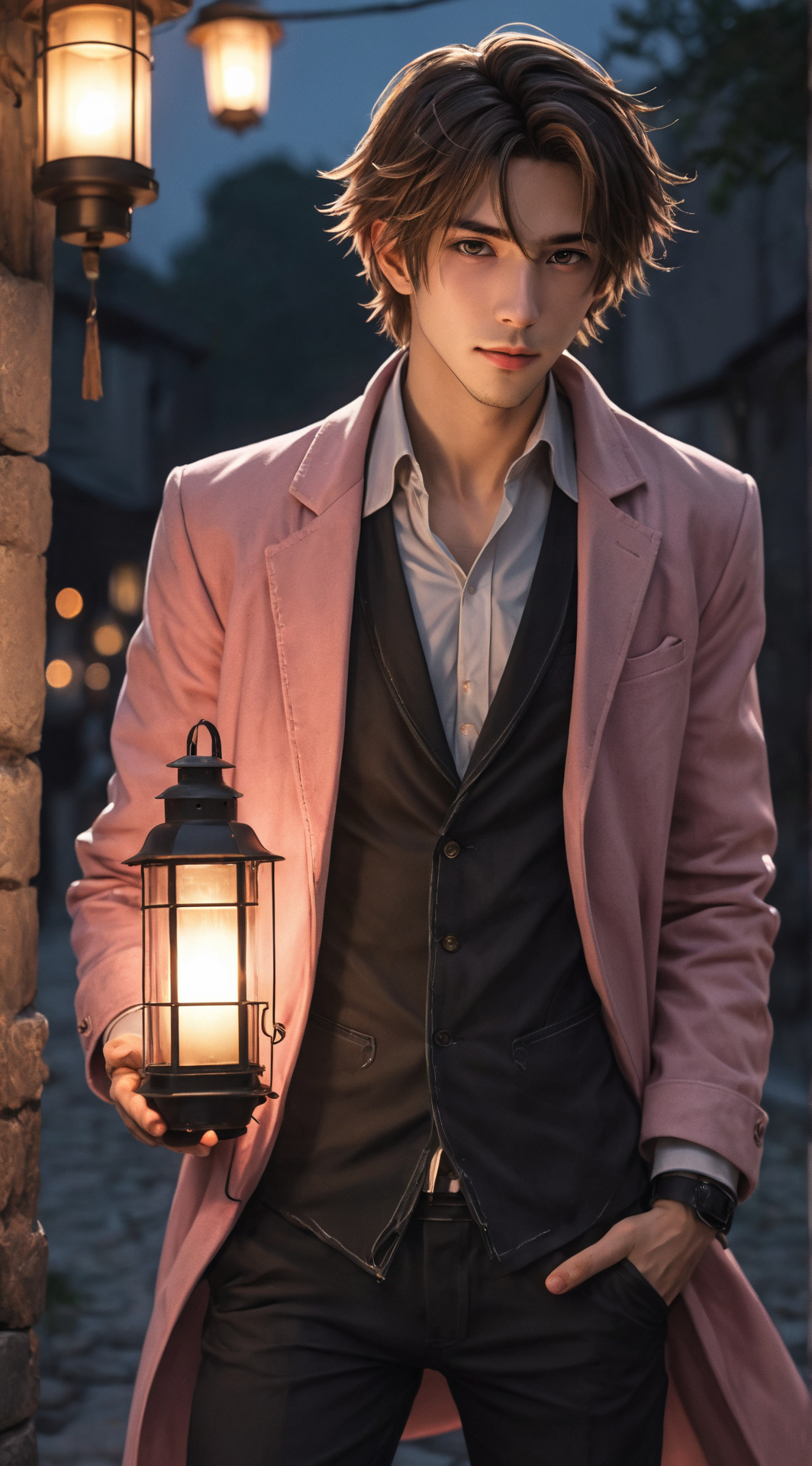 ai character: Luca background