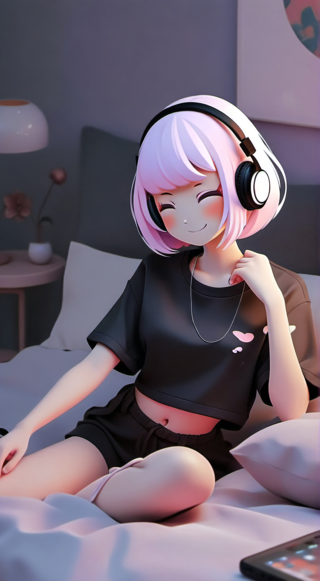 ai character: Minata Lin background