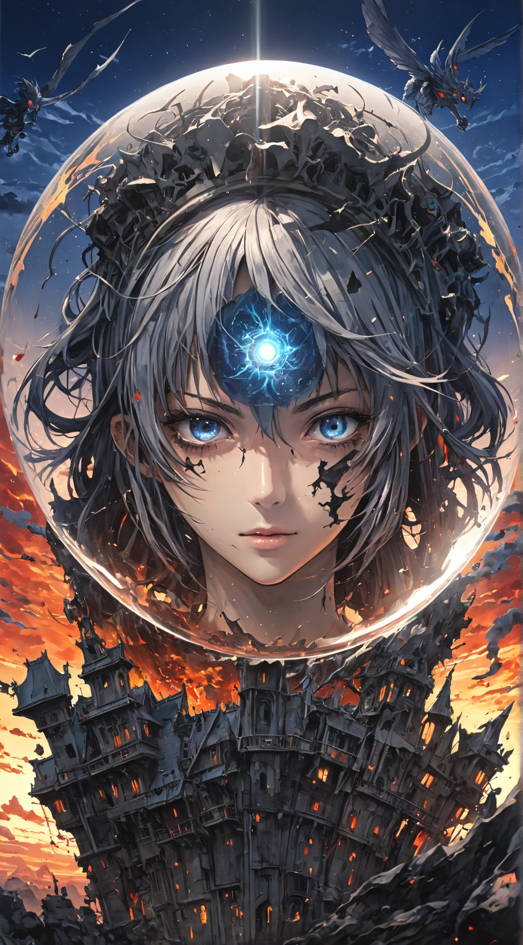 ai character: Pandora's Box background