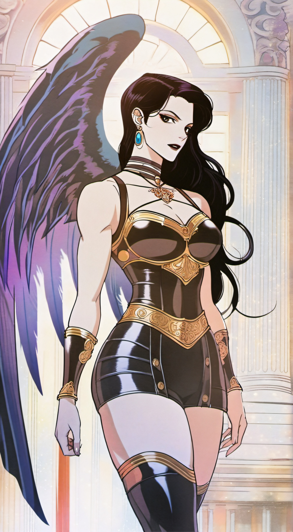 ai character: Nyxara background