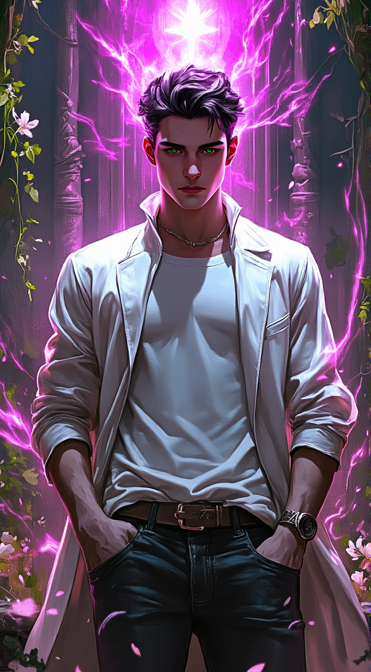 ai character: David background