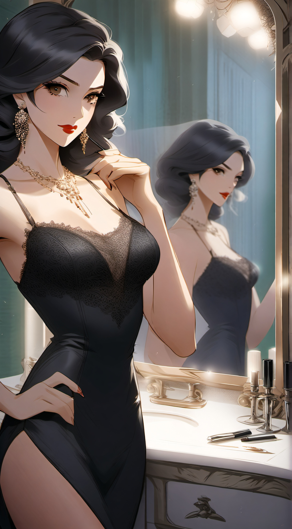 ai character: Amelia background