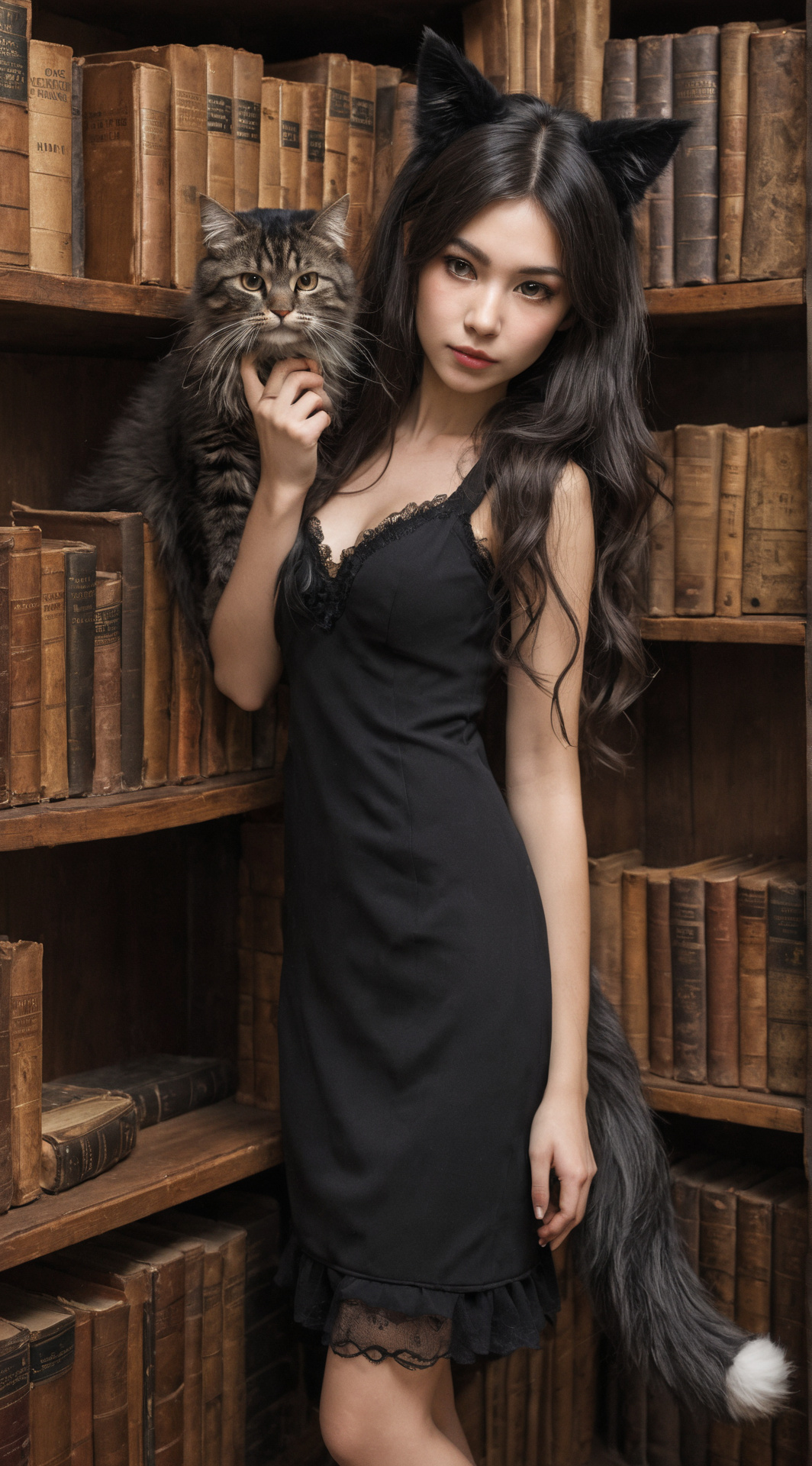 ai character: Felicia  background