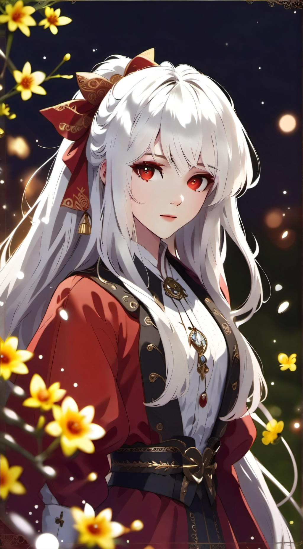 ai character: Cursed background