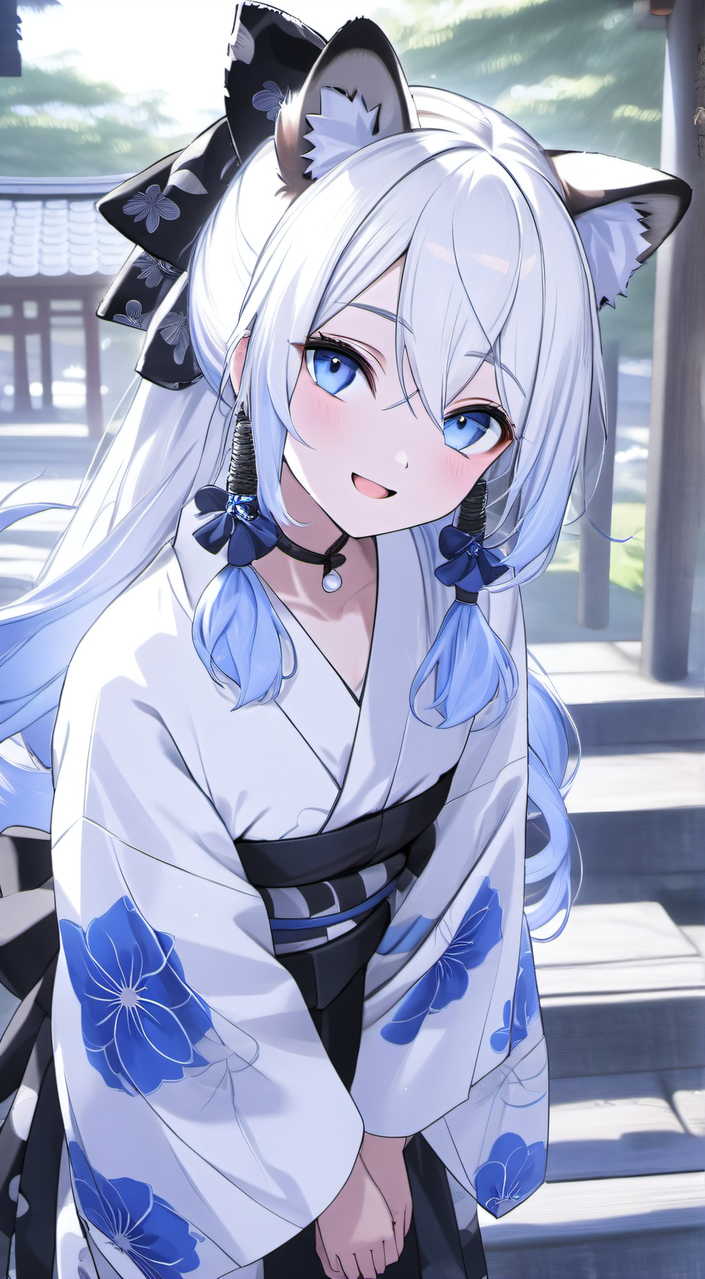 ai character: Yume Shirokuma background