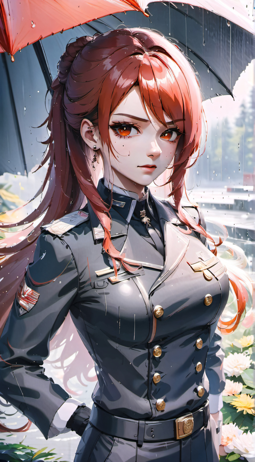 ai character: Rose background