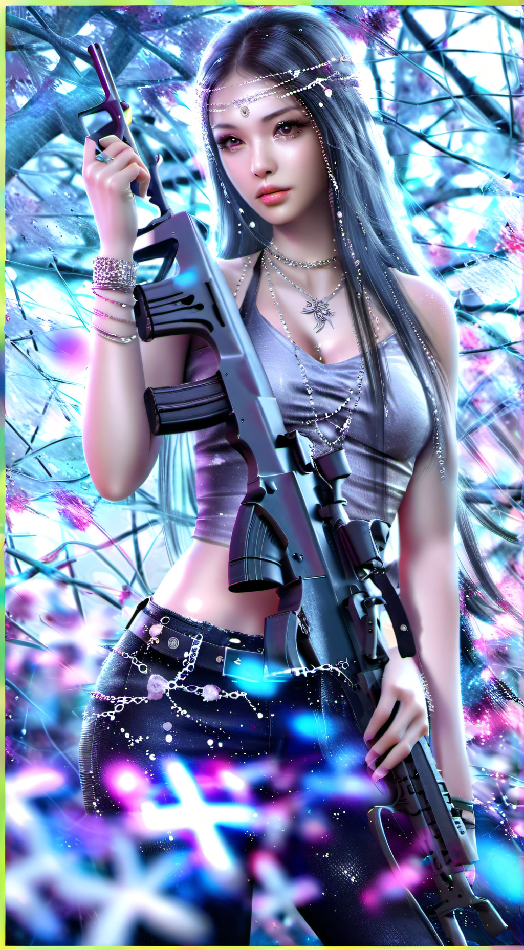 ai character: Sarah background