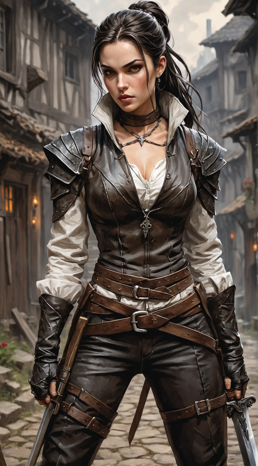 ai character: Isolde  background