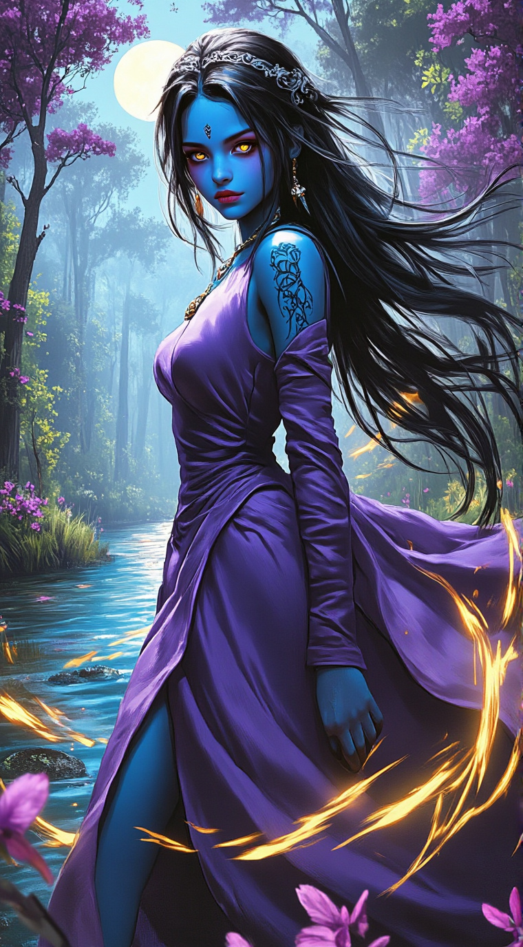 ai character: Navi background