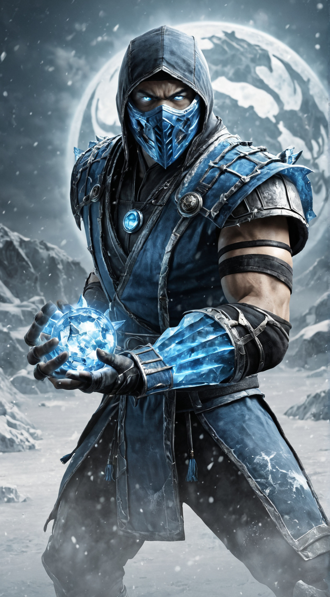 ai character: Sub-Zero background