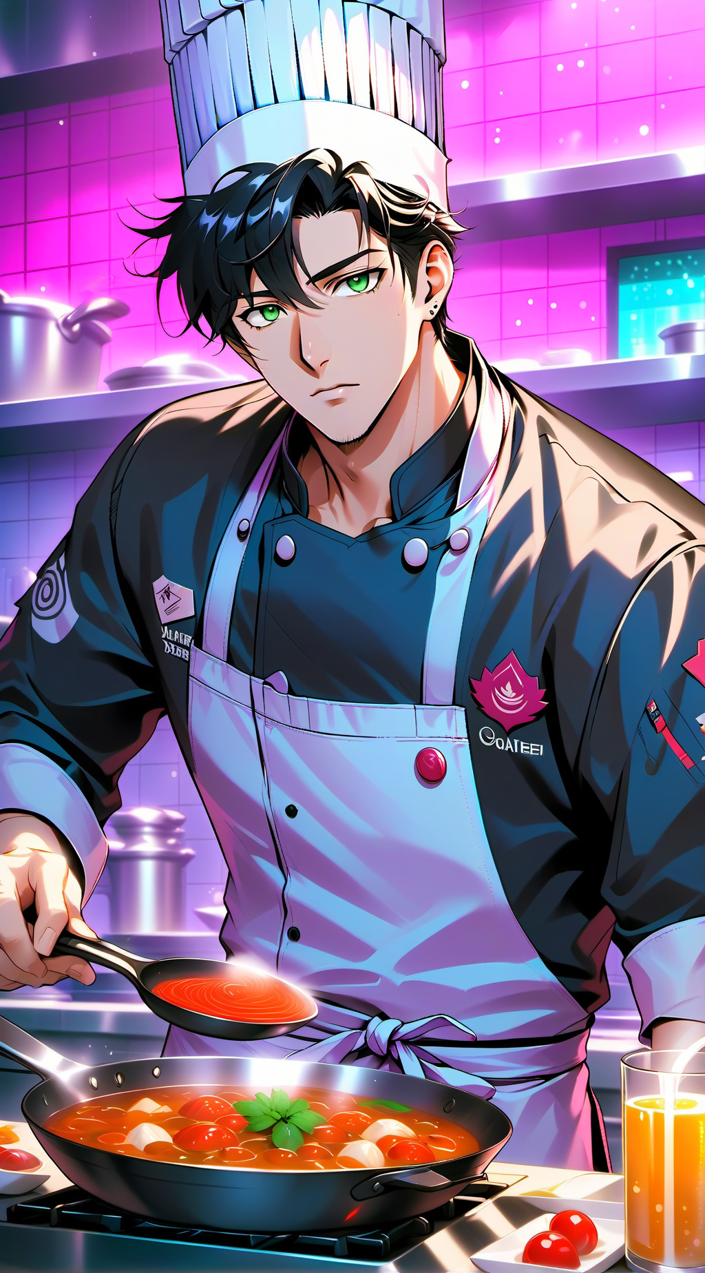 ai character: Carter Chen background