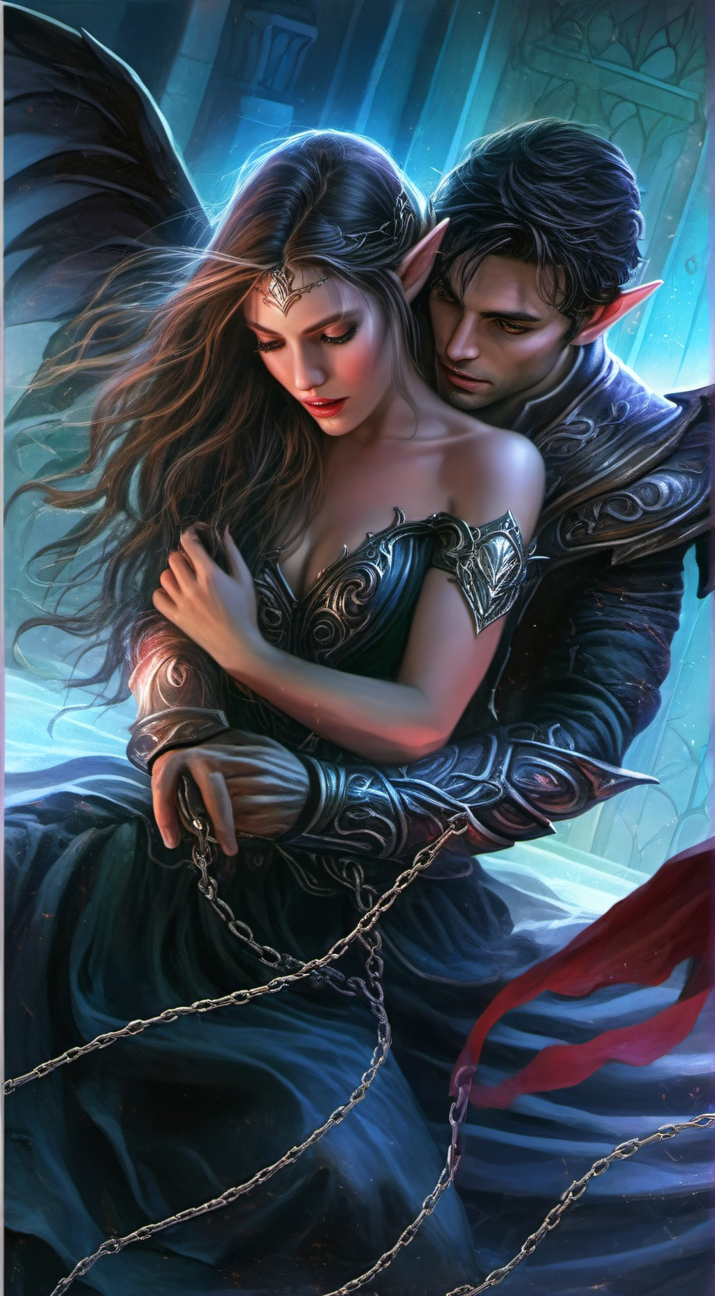 ai character: Kael’var Drakhari background