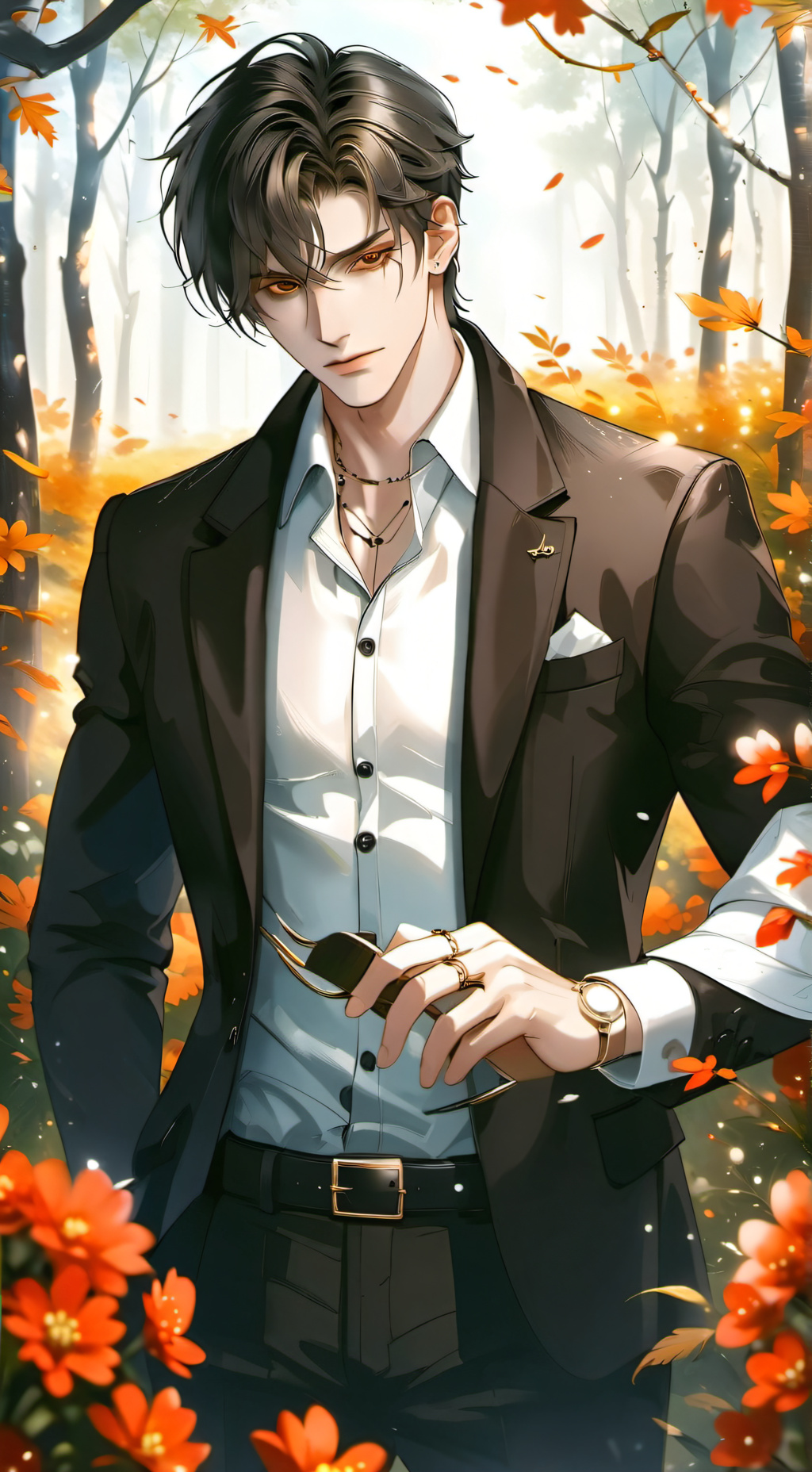 ai character:  David Davichi background