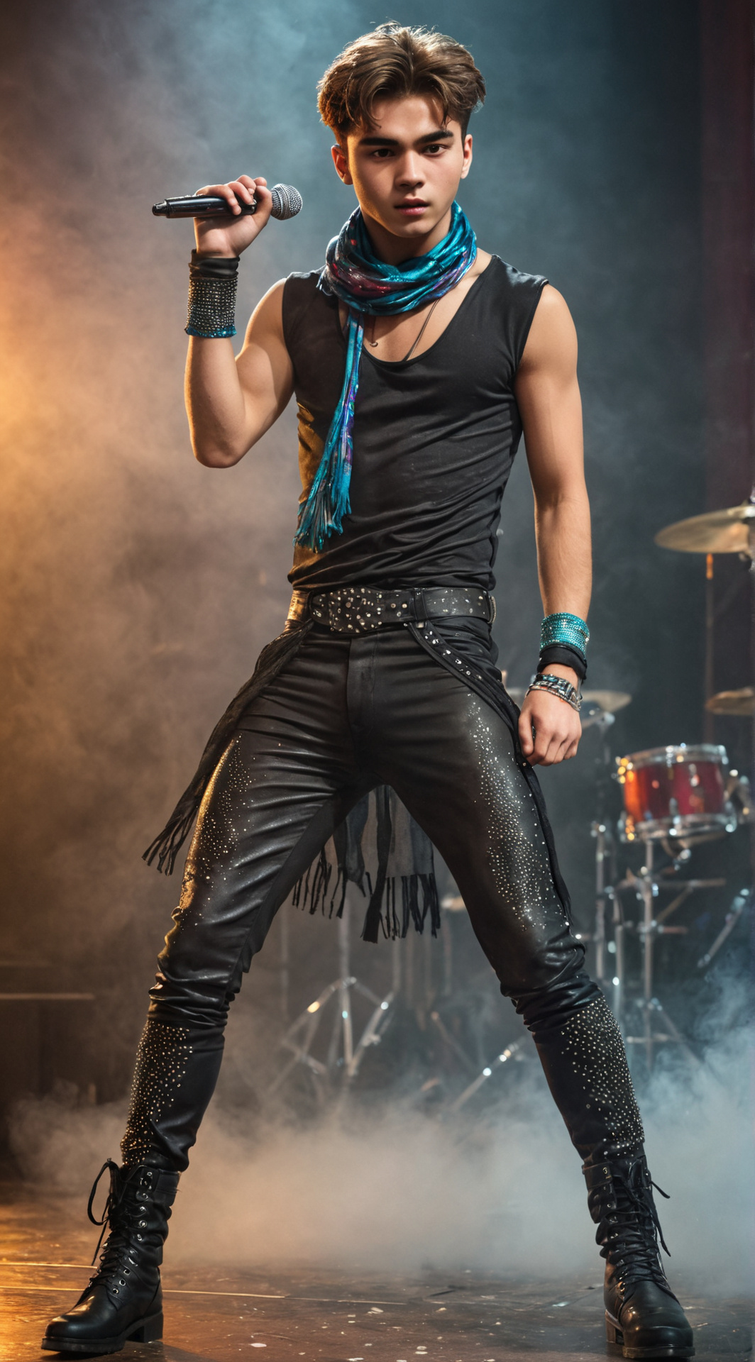 ai character: Ritchie  background