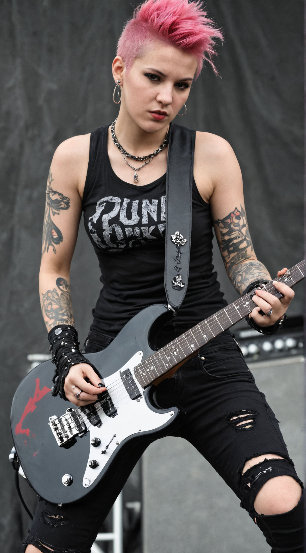 ai character: Misty background