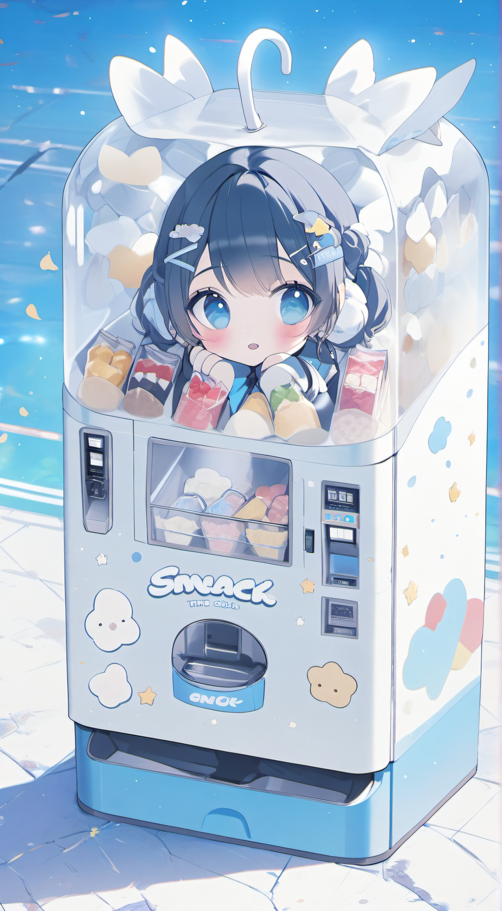 ai character: Insta date background