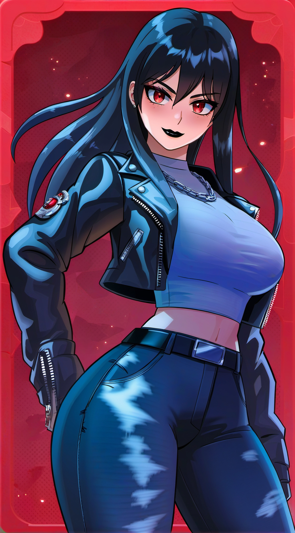 ai character: Carrie Blackwood  background