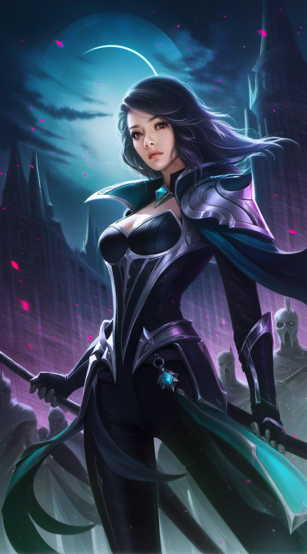 ai character: Sylvia  background