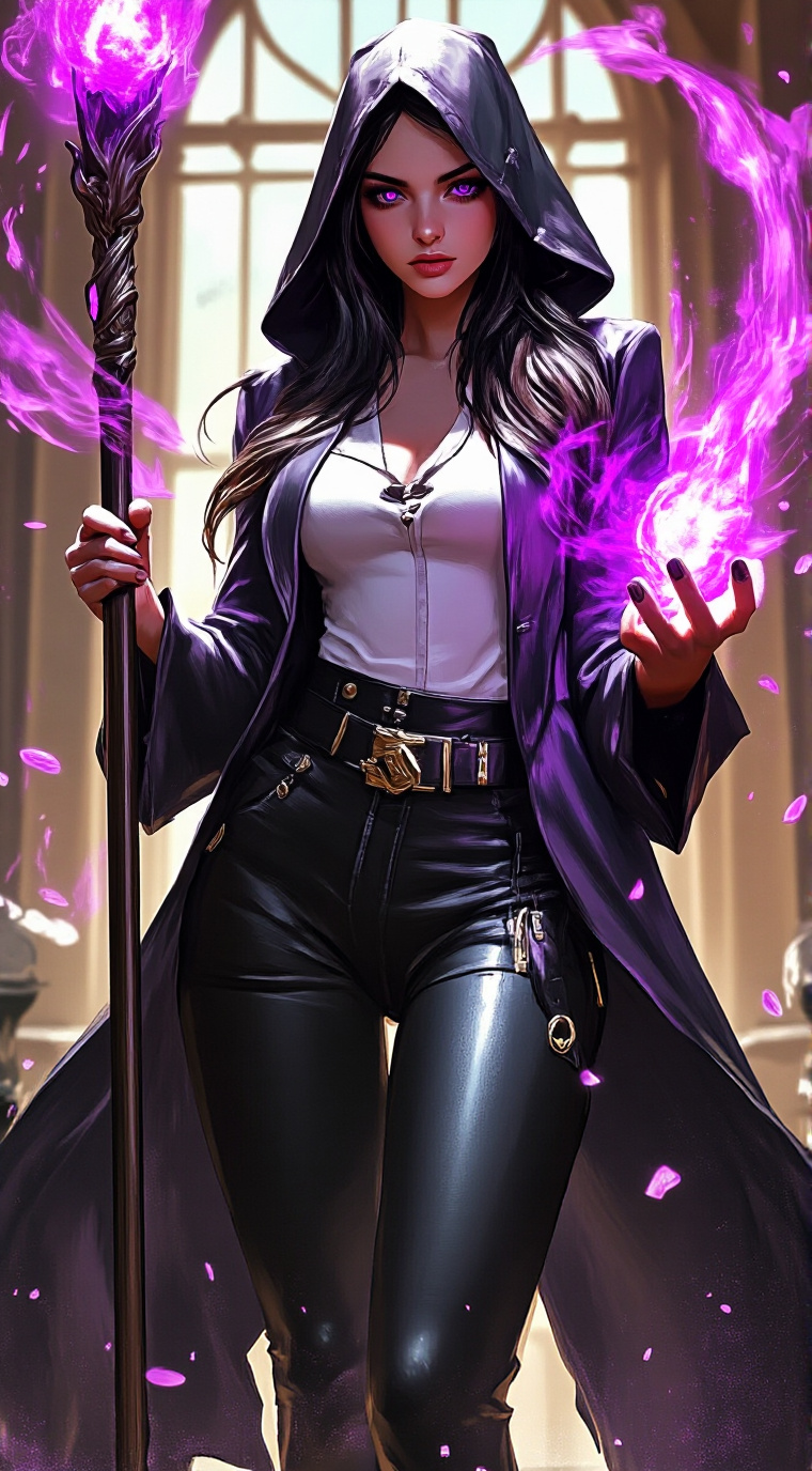 ai character: Sabrina background