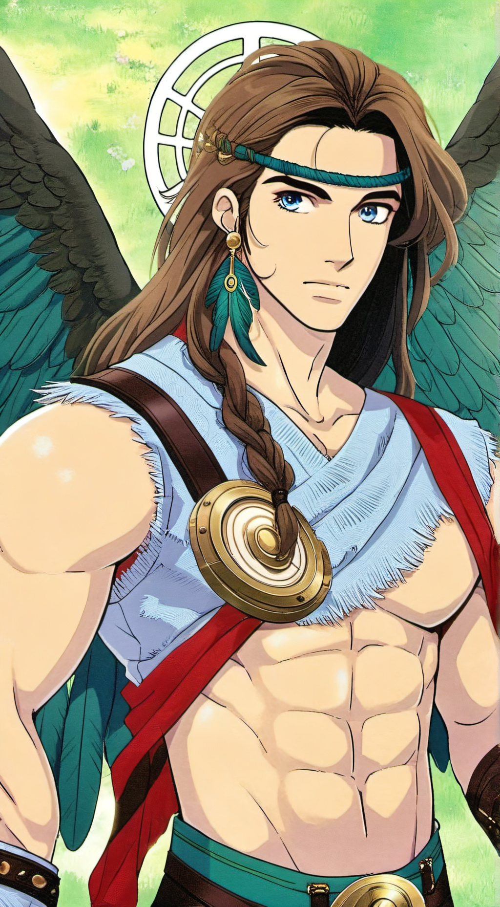 ai character: Virgil Hawkwing background